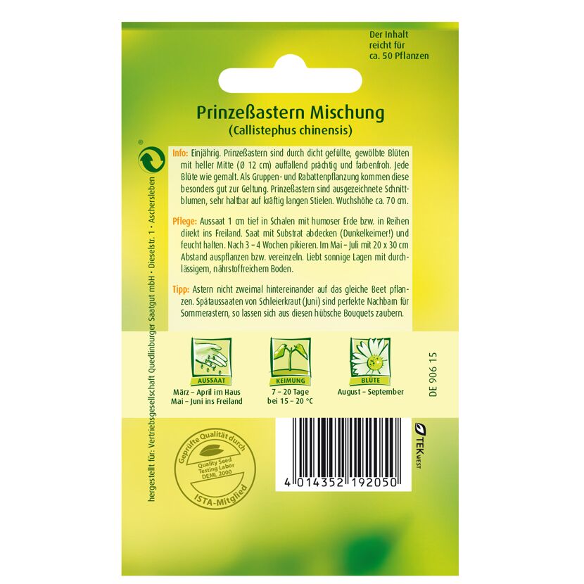 Prinzeßastern Mischung
