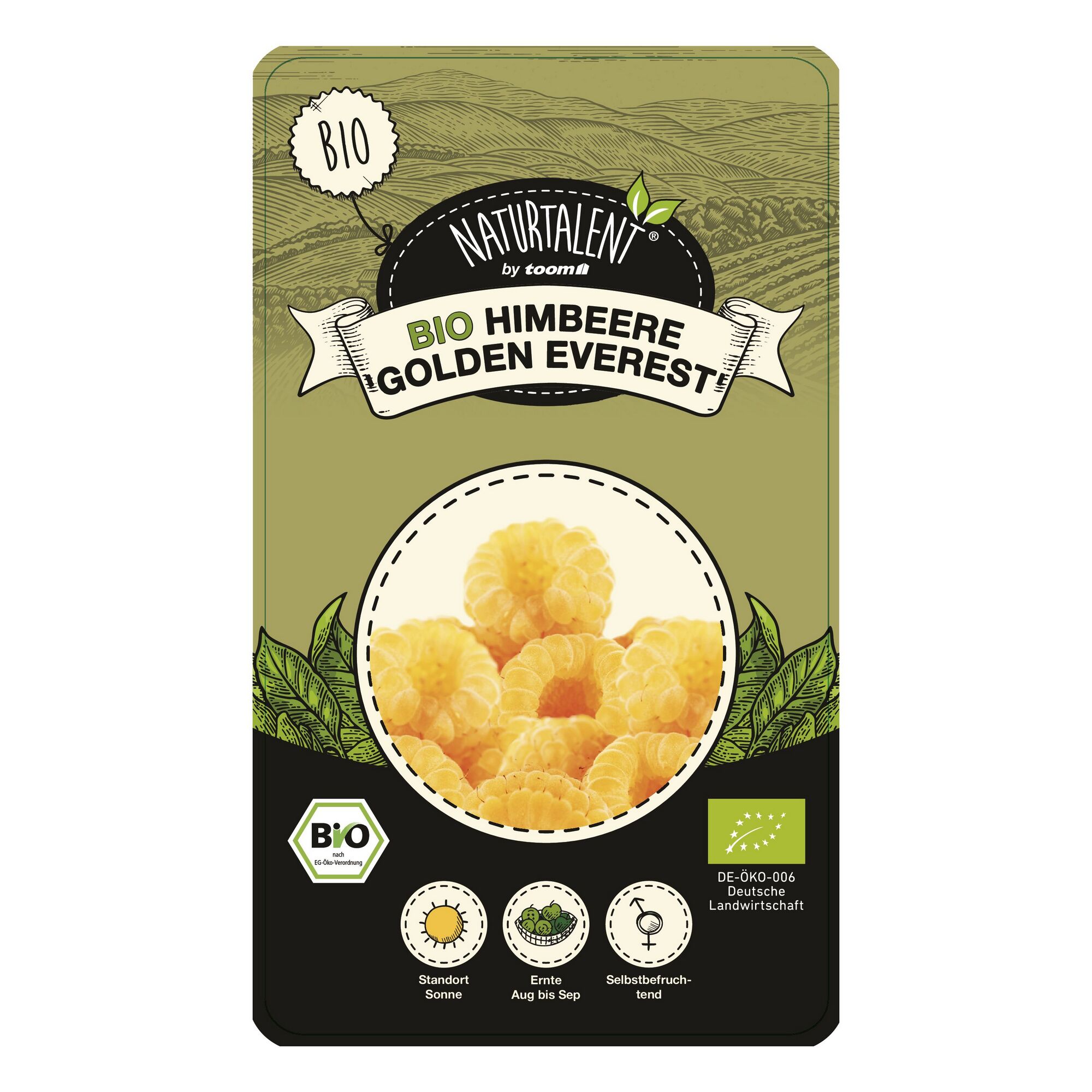 Naturtalent Bio Himbeeren Golden Everest