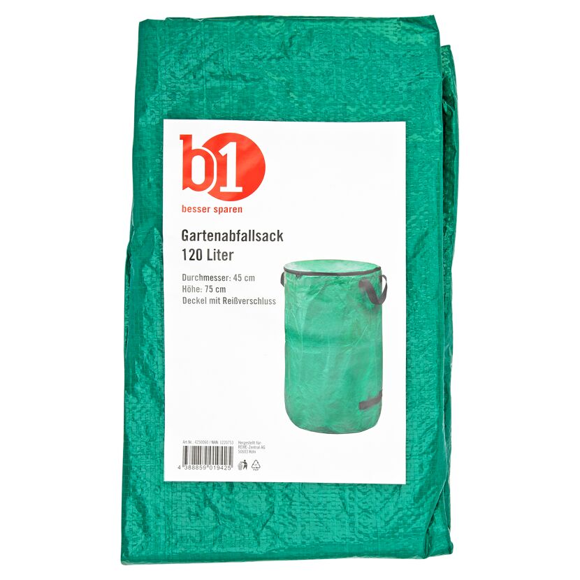 Grüner Gartenabfallsack 120 l von B1