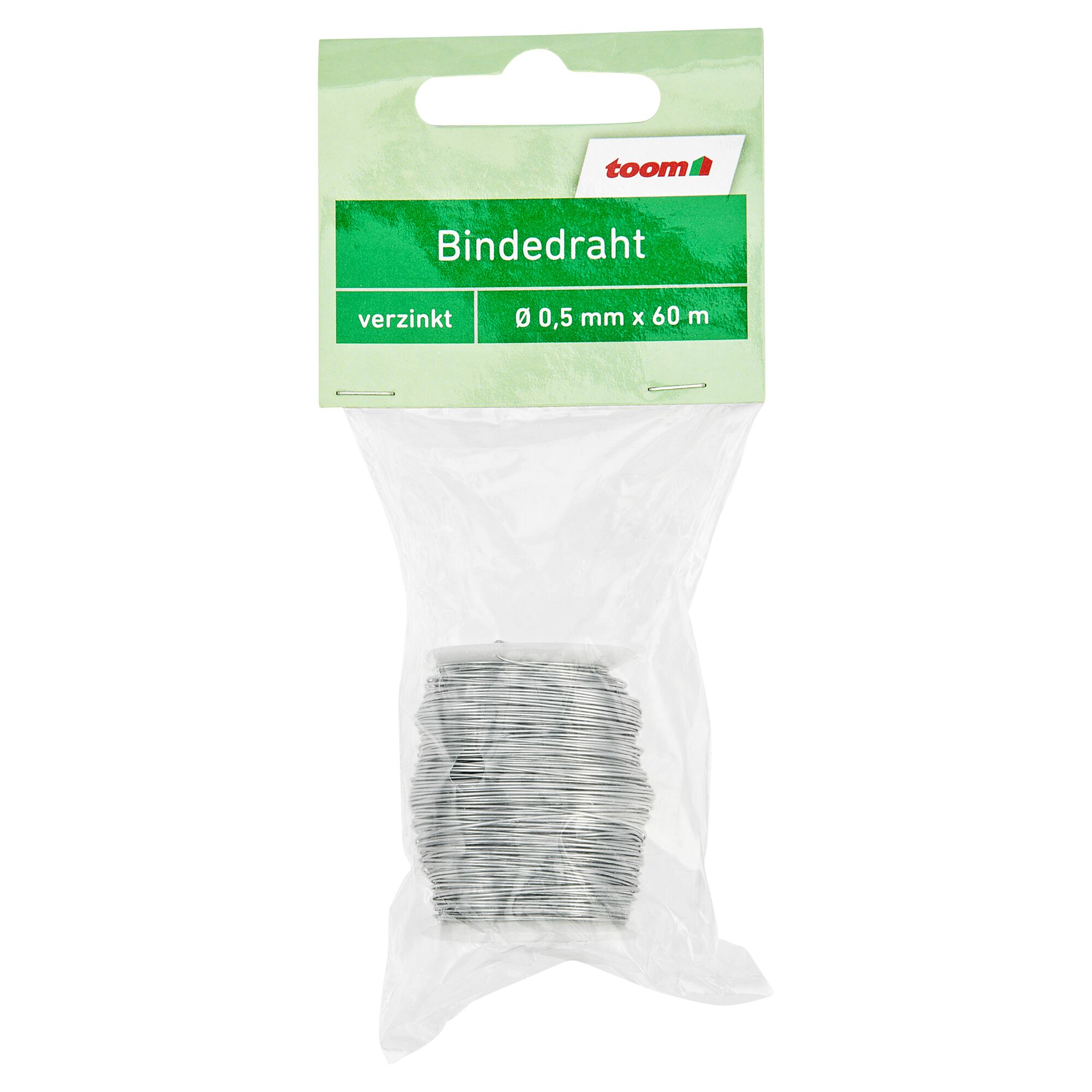 Verzinkter Bindedraht von toom auf Spule