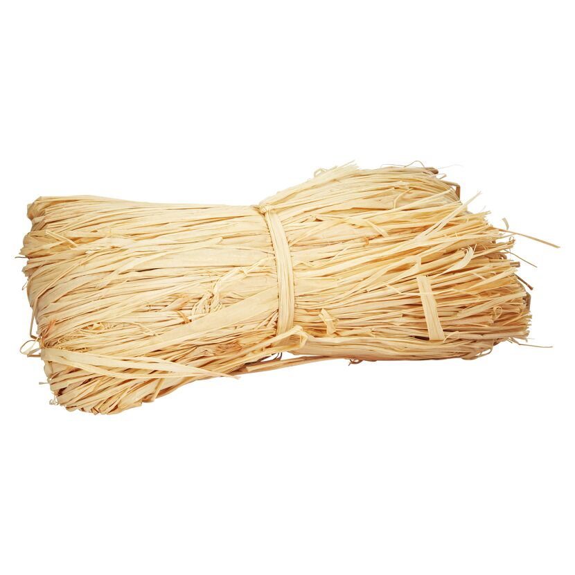 Naturfarbener Bindebast, 50 g