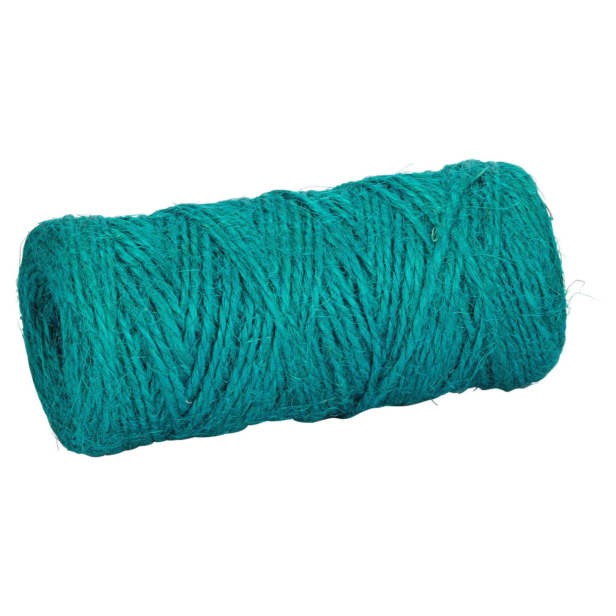 Rolle Jutegarn grün