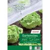 Gartenvlies schützt Salat vor Frost, Klima und Wildfraß