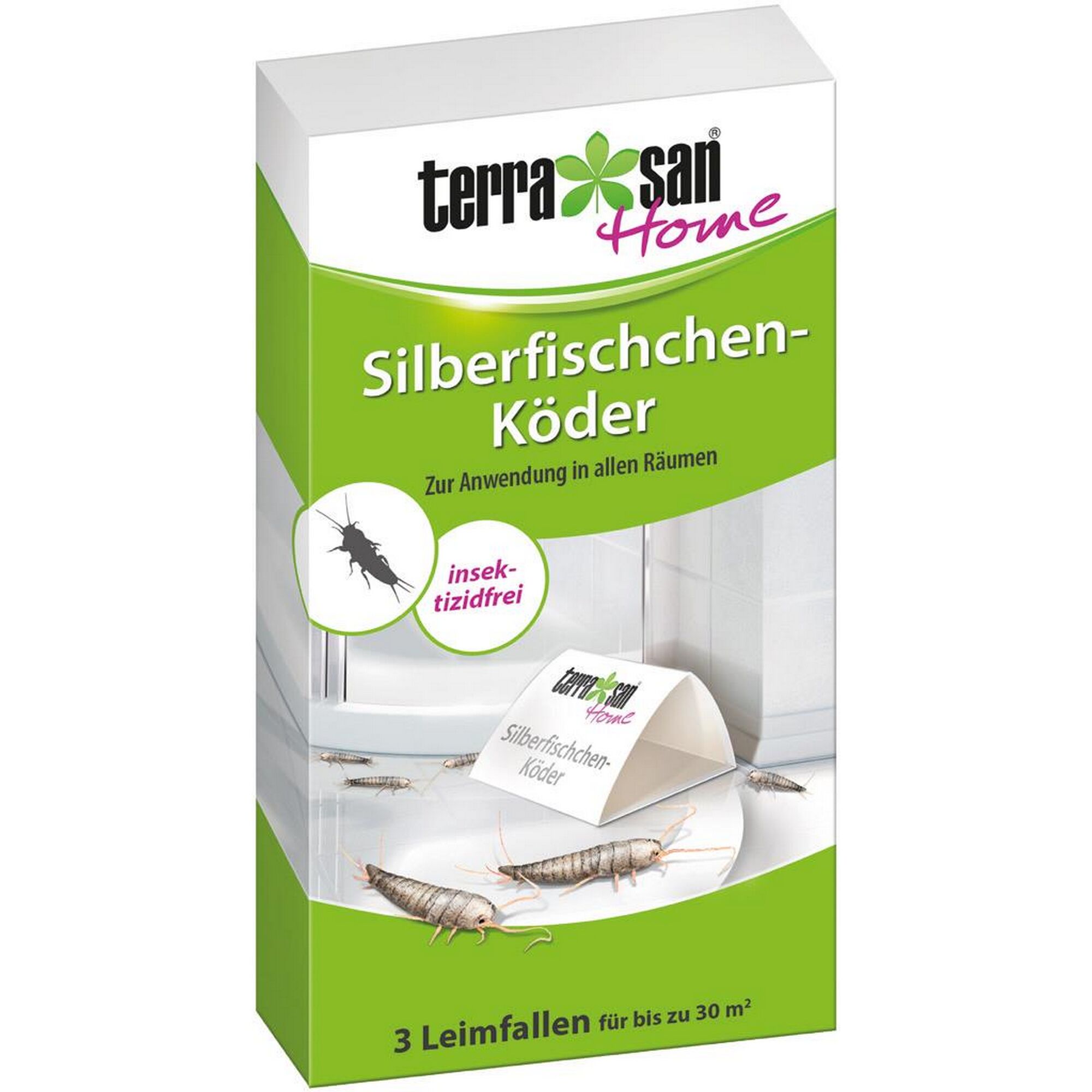 Terra San Home Silberfischchen-Köder 3er Pack