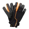 Garten-Arbeitshandschuhe Schwarz/Orange, Gr. 10