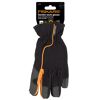 Garten-Arbeitshandschuhe Schwarz/Orange, Gr. 10