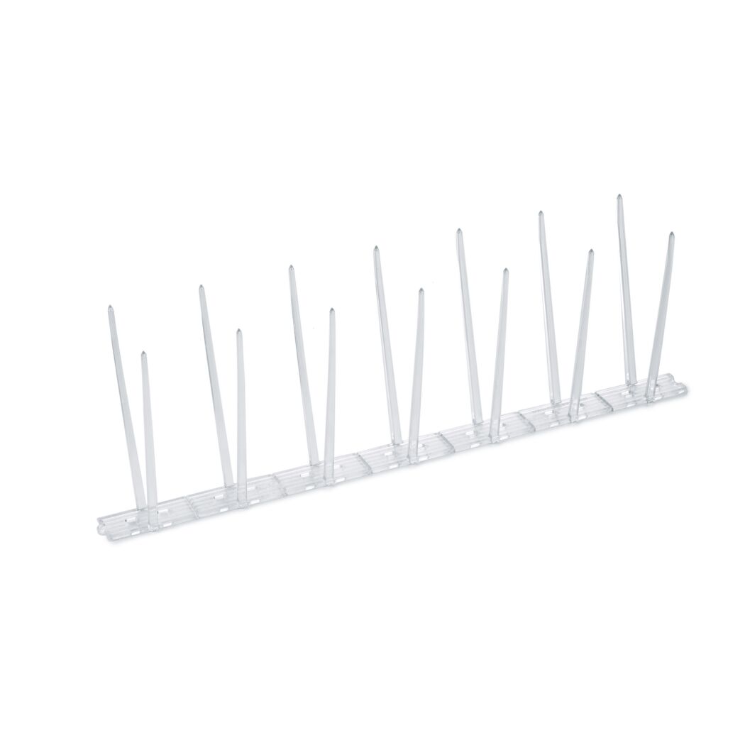 Taubenabwehr-Spikes 'Natural Control' transparent 33,3 cm 9 Stück