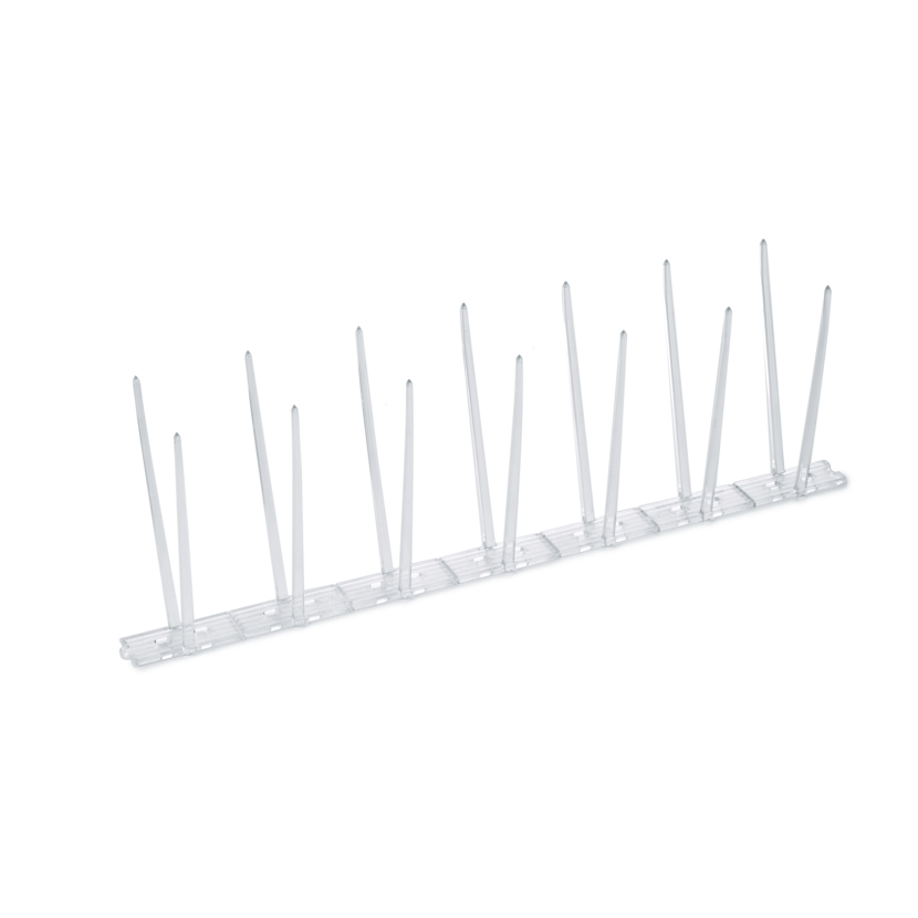 Taubenabwehr-Spikes 'Natural Control' transparent 33,3 cm 9 Stück