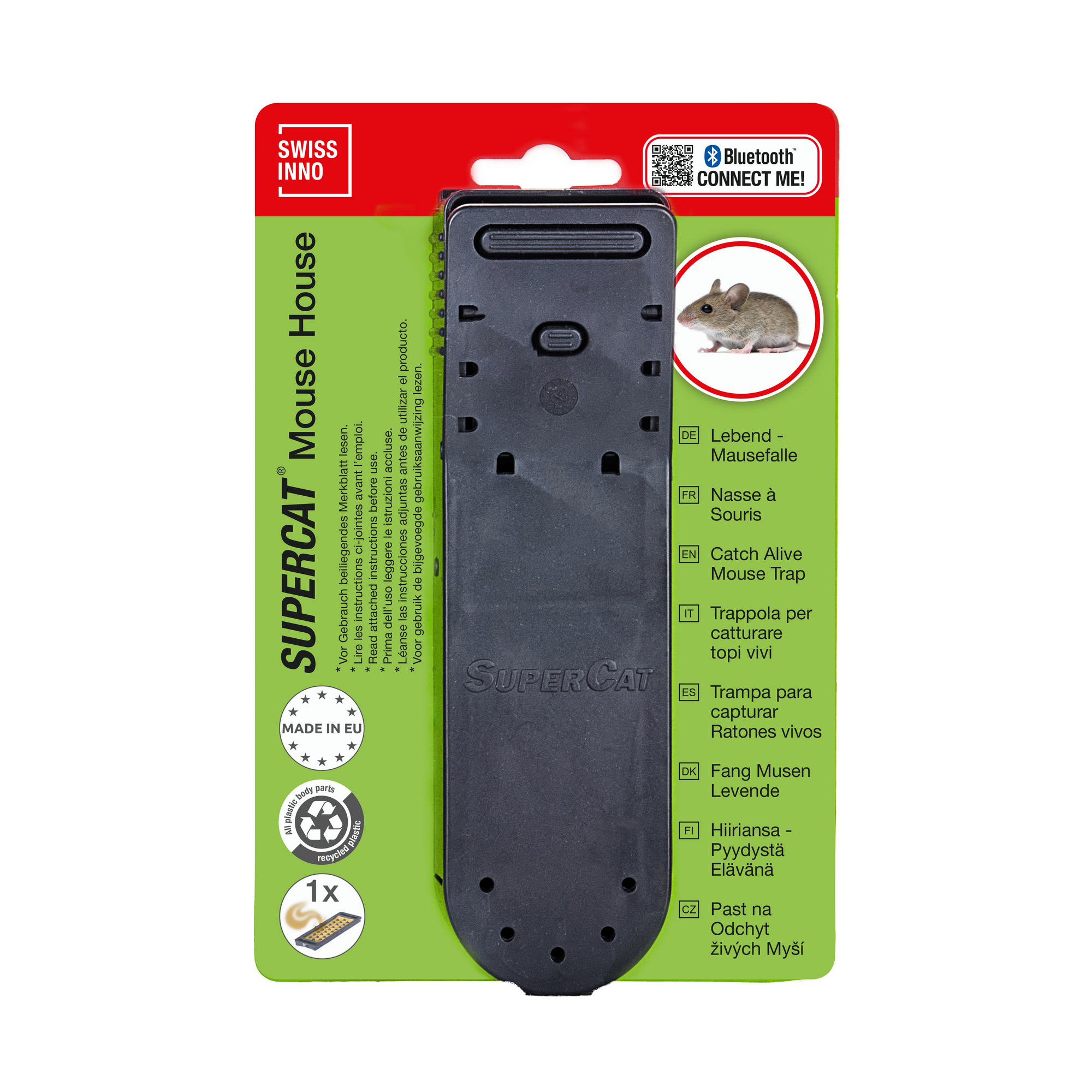 Mause-Lebendfalle 'SuperCat'