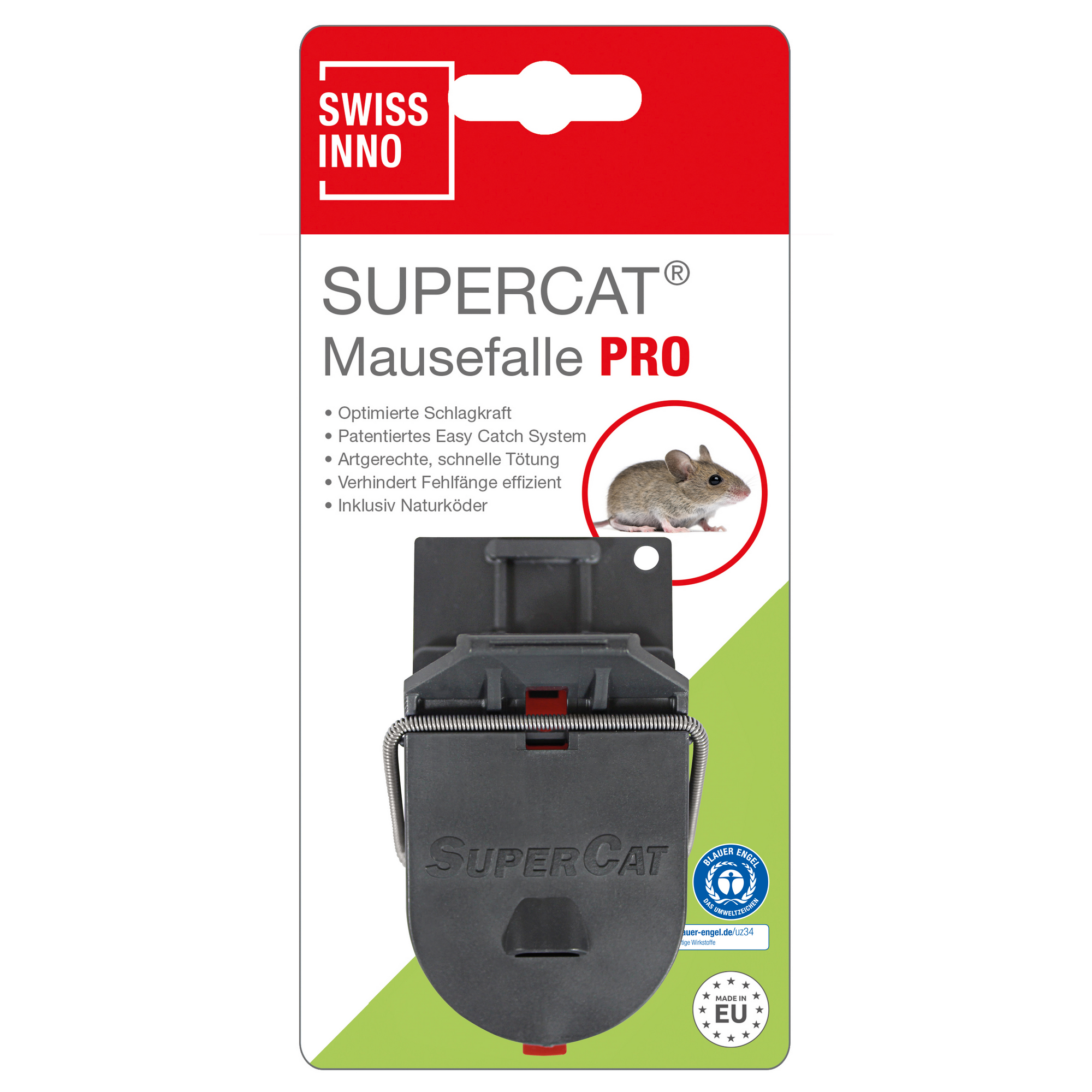 Mausefalle 'SuperCat' Pro mit Naturköder + product picture