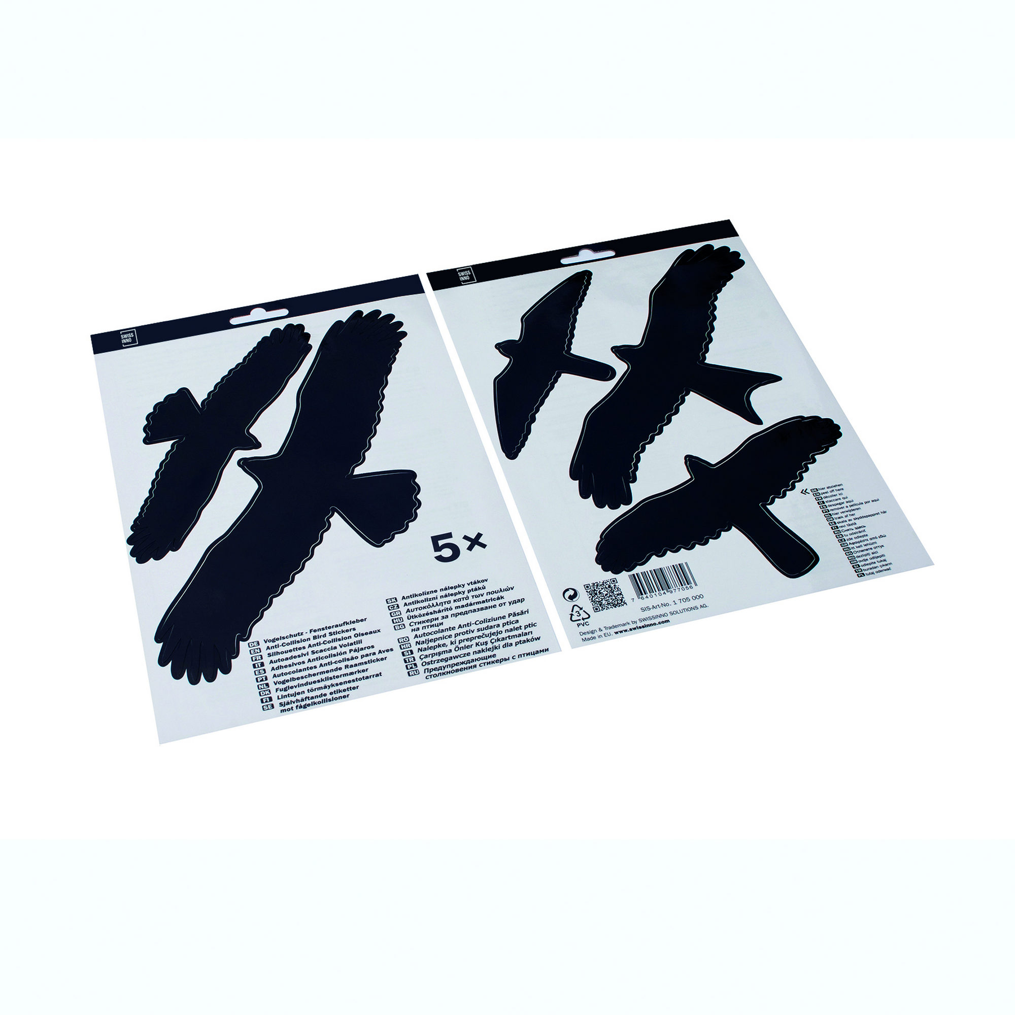 Vogelschutz-Fensteraufkleber 5 Stück + product picture