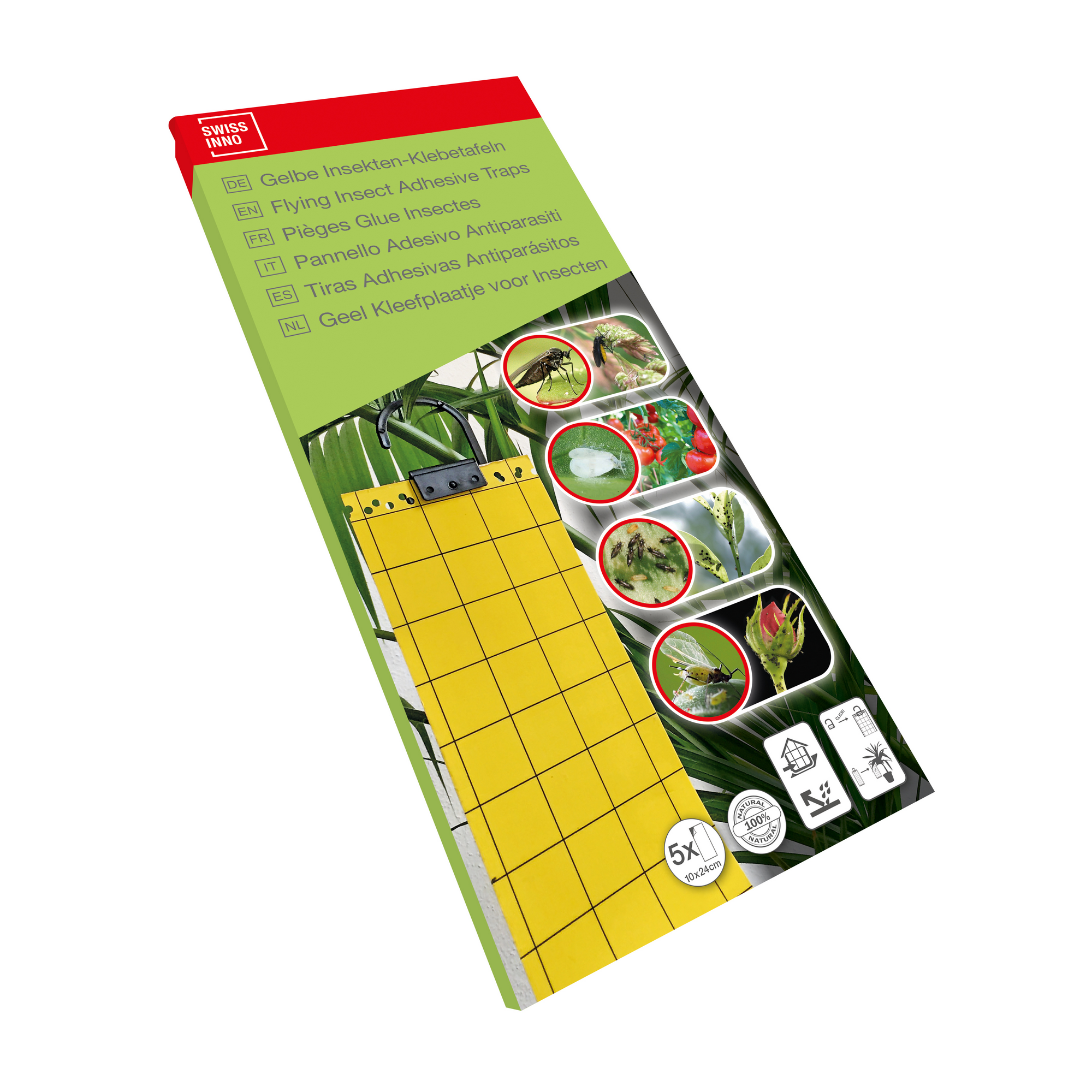Insekten-Klebetafeln gelb 5 Stück + product picture