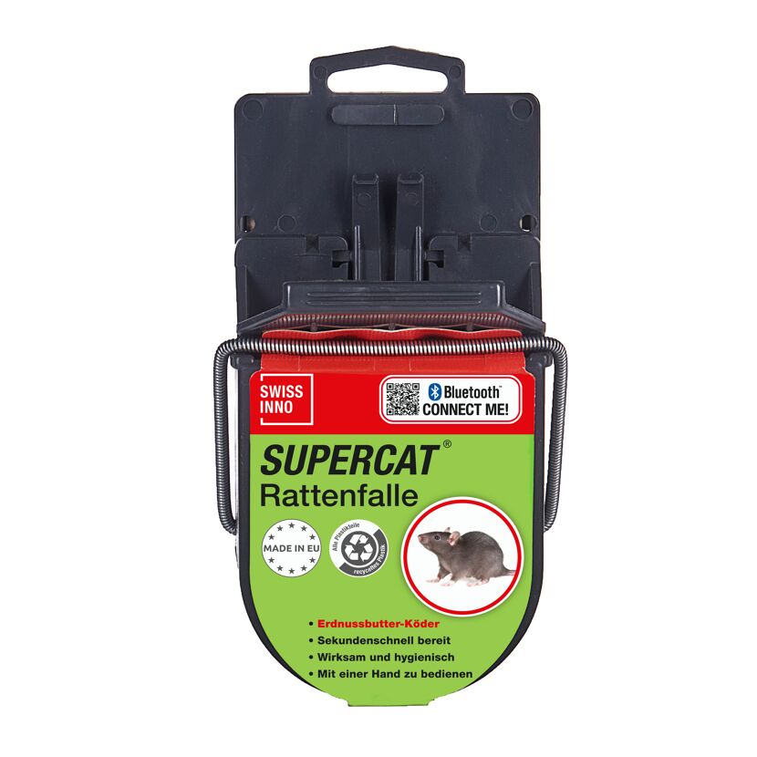 Rattenfalle 'SuperCat' mit Erdnussbutter-Köder