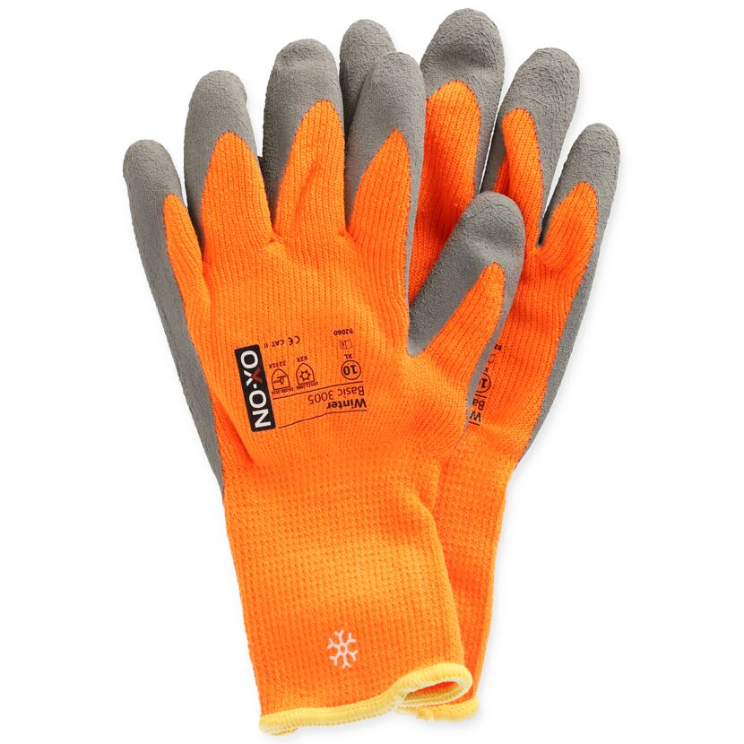 Handschuhe 'Basic 3005' orange Gr. 11