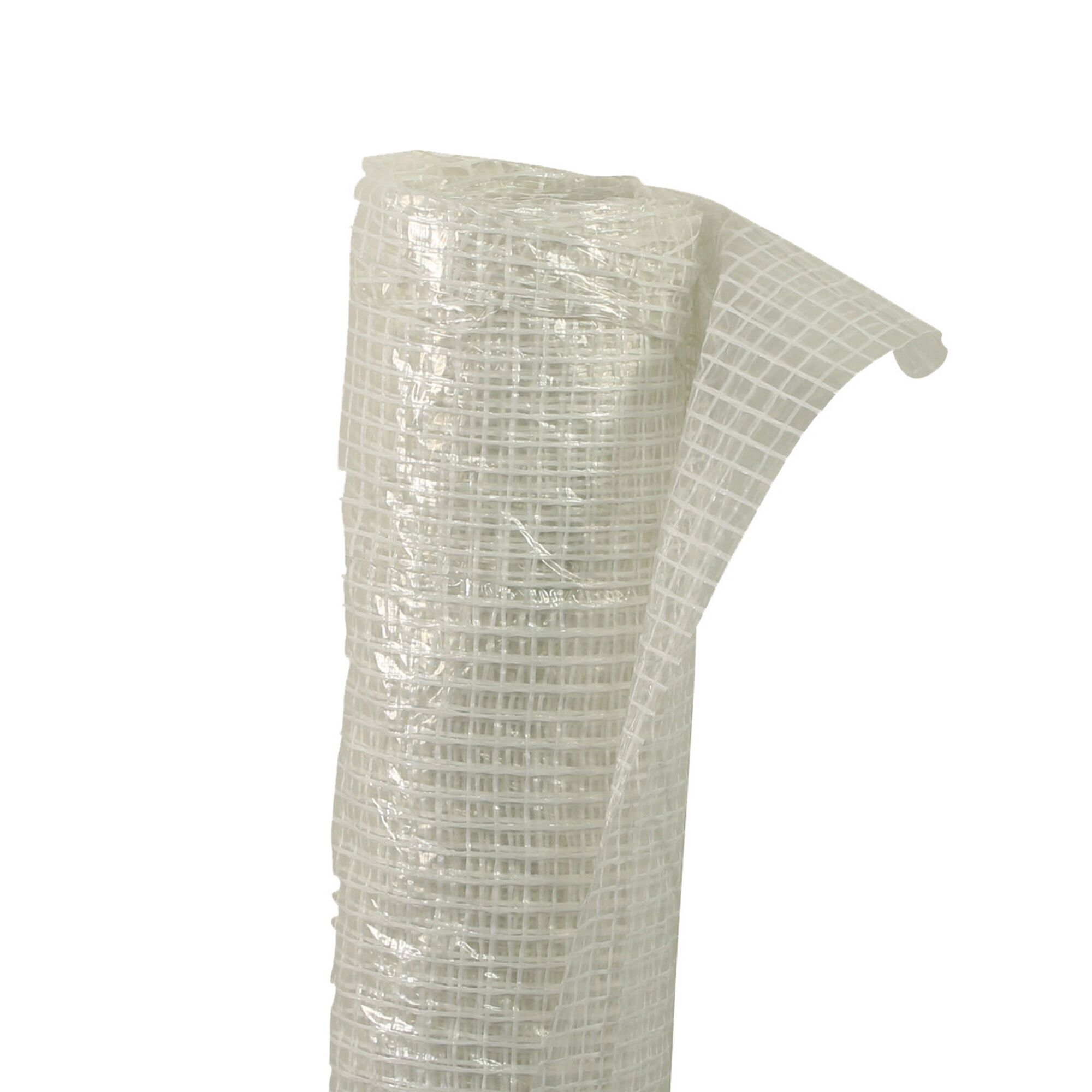 Rolle weiße Gitterfolie