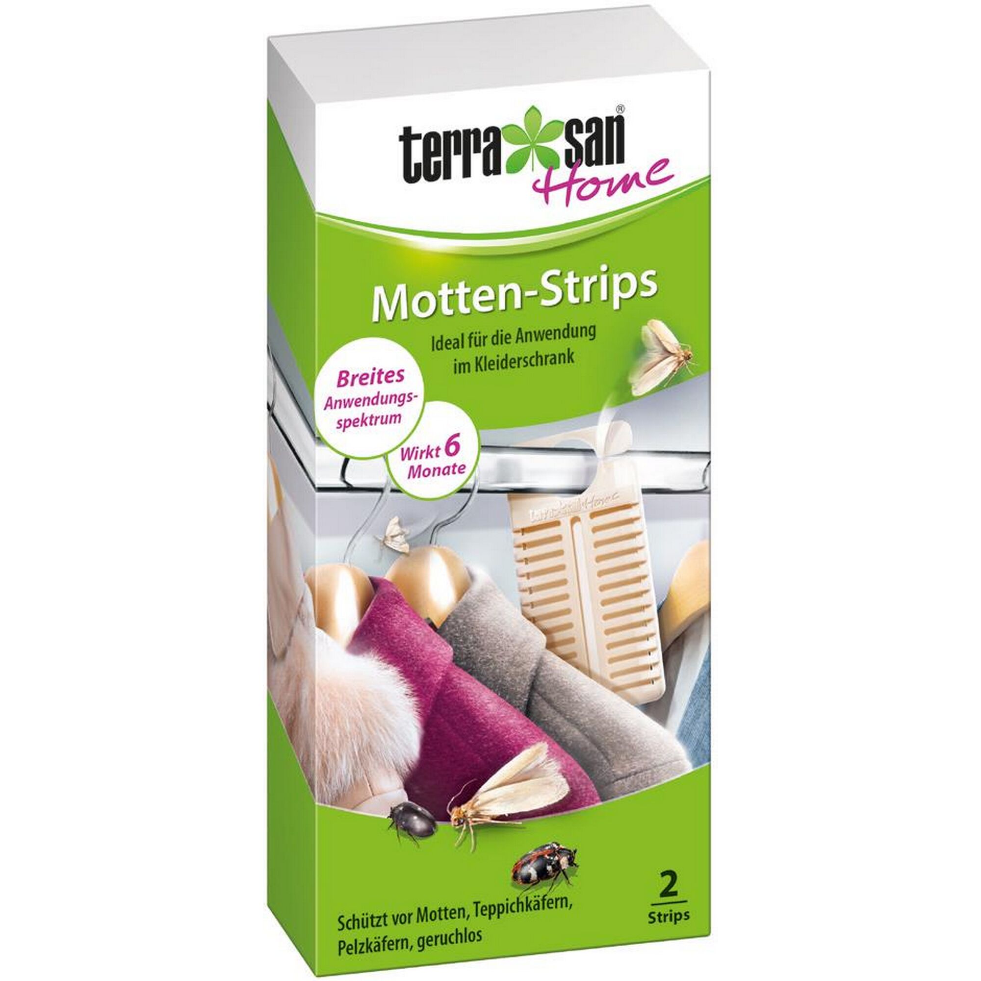 terra san Home Motten-Strips Verpackung