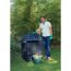 Komposter 'Eco-King' schwarz 400 Liter 70 x 70 x 83 cm