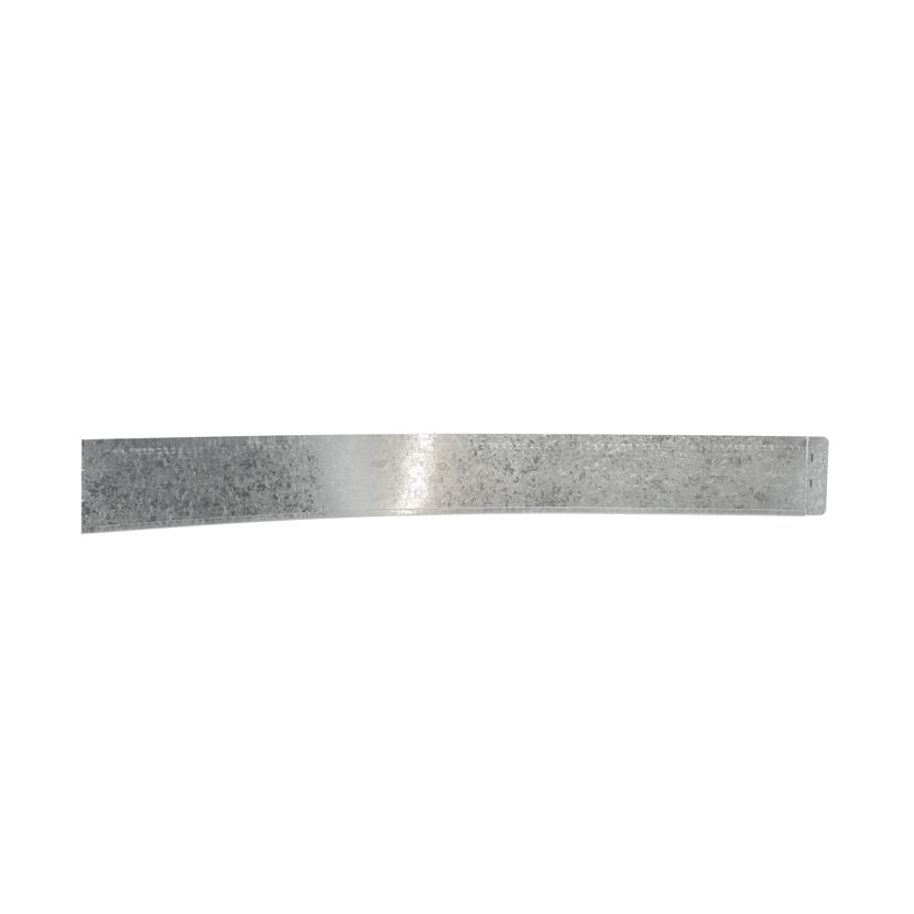 Verzinkte Rasenkante aus Metall
