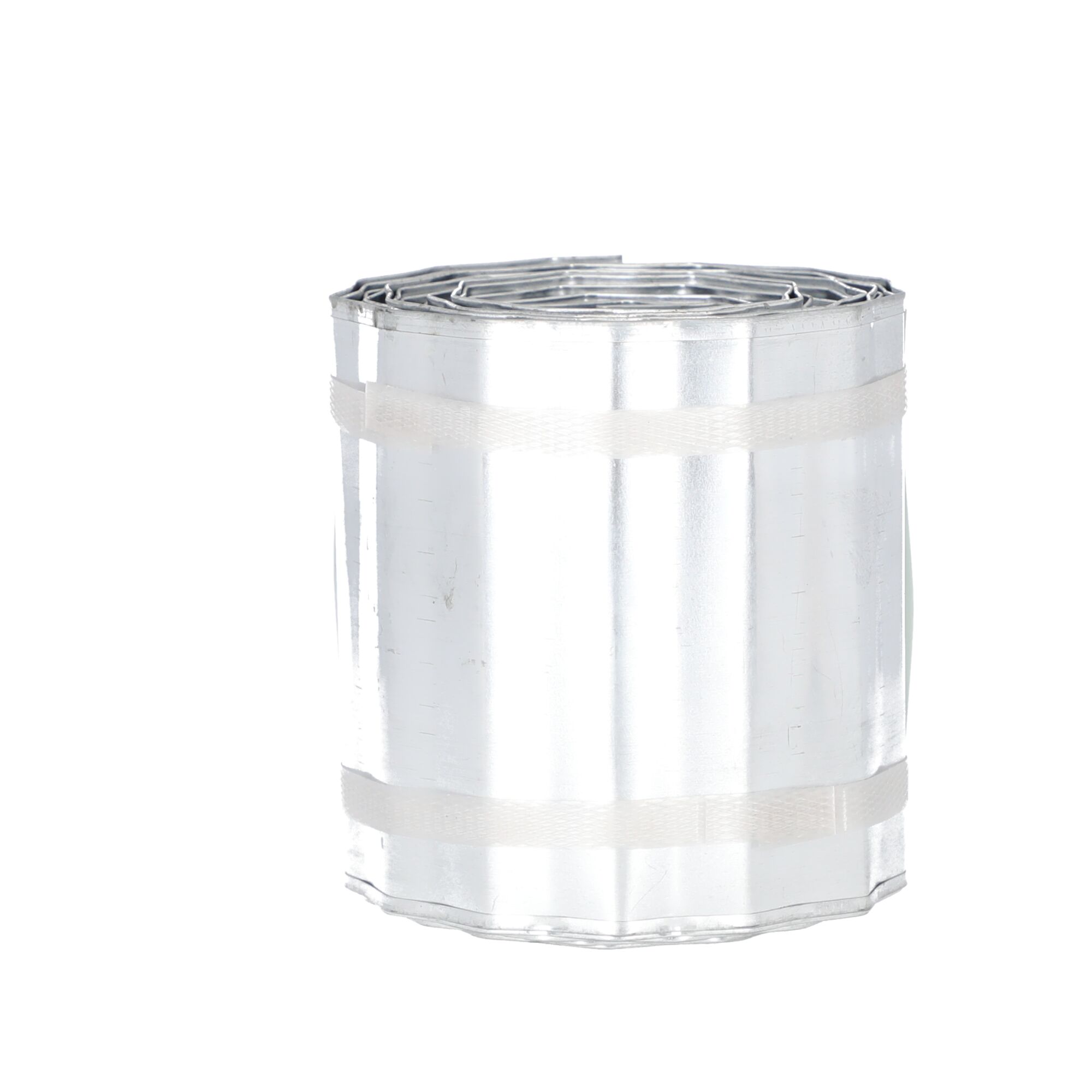 Rolle verzinktes Blech als Rasenkante