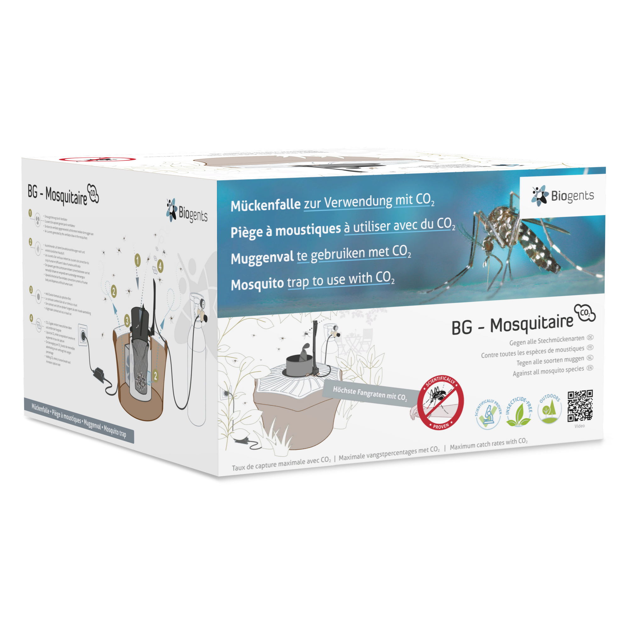 Mückenfalle 'BG-Mosquitaire CO₂' braun Ø 40 cm