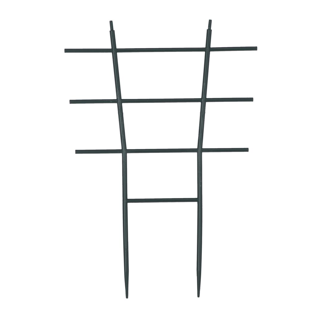 Schwarzes Blumengitter