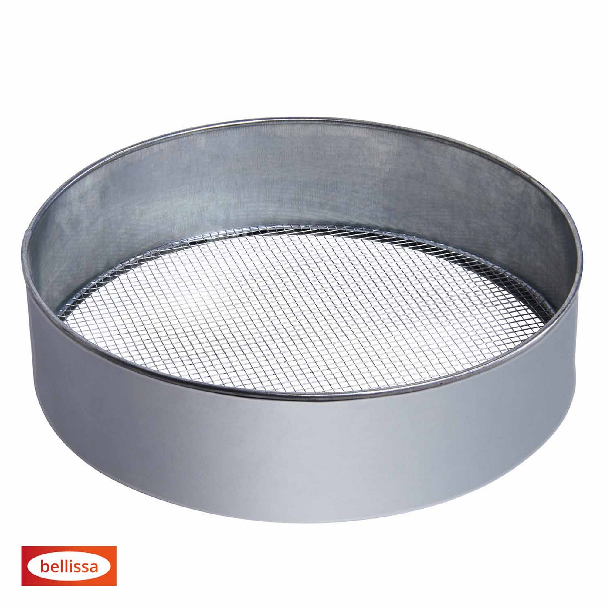 Metallrandsieb mit Wechselgitter Ø 39 x 10 cm