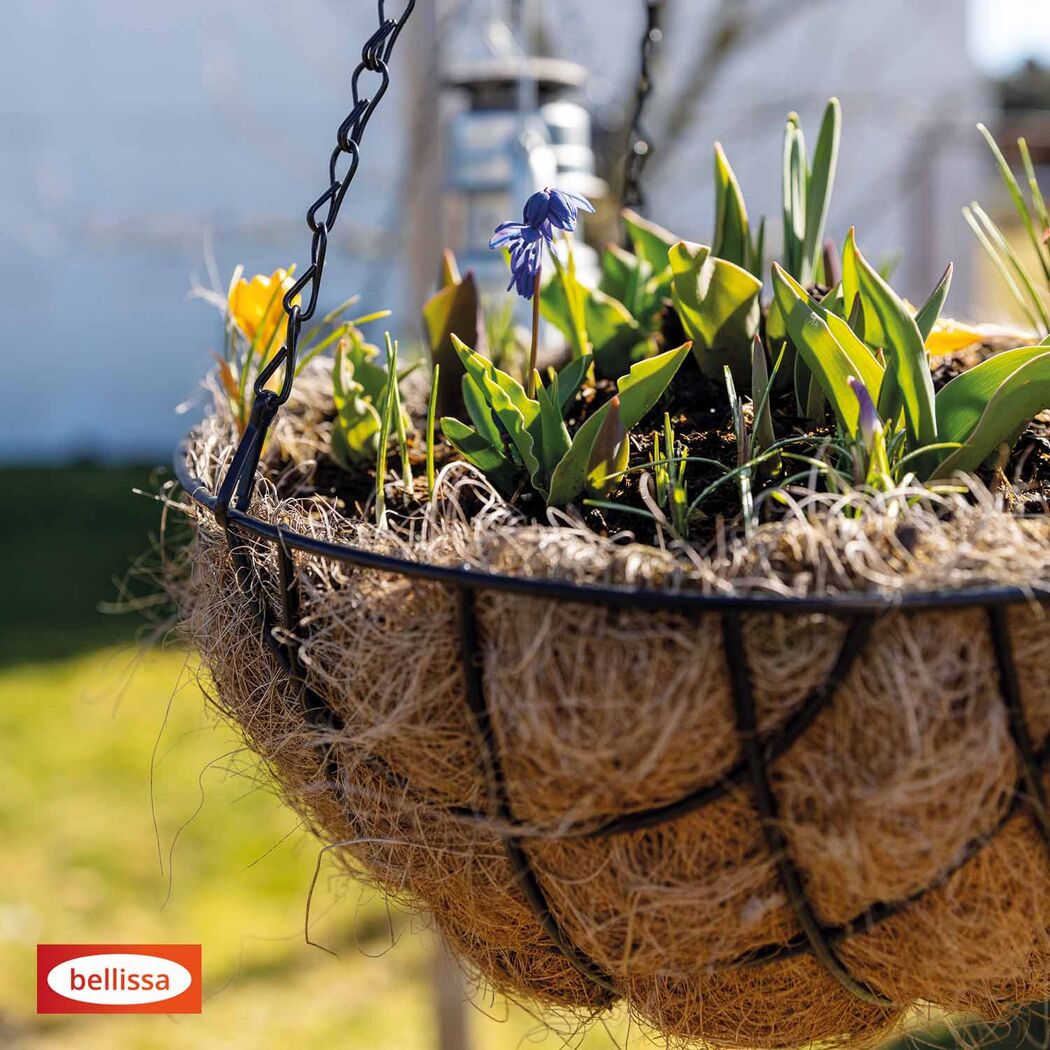 Kokoseinsatz Größe S Ø 30 cm für Hängekorb