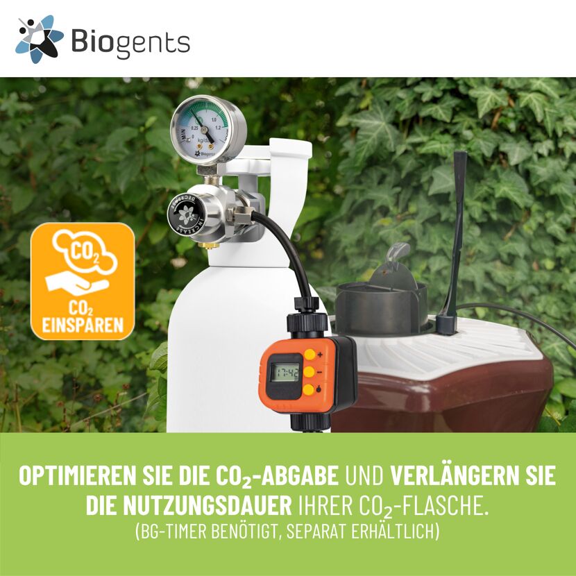 CO₂- Aufrüstset für Mückenfalle BG-Booster