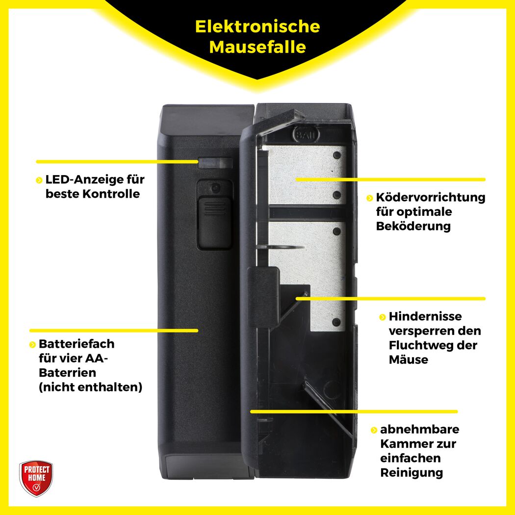Elektronische Mausefalle