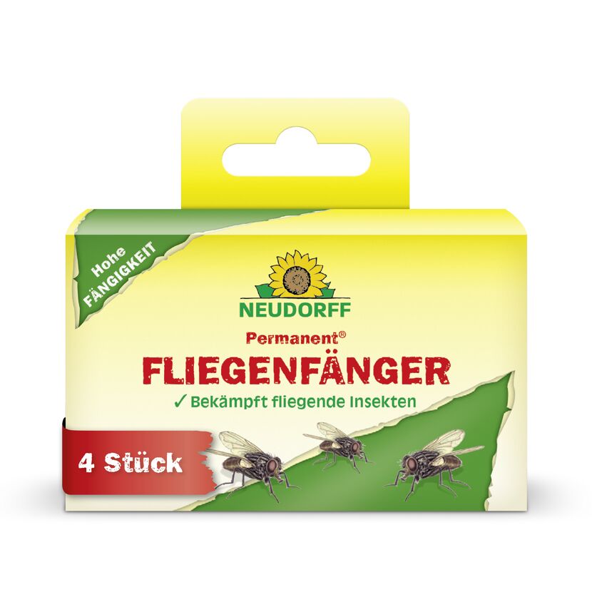 Permanent Fliegenfänger 4 Stück