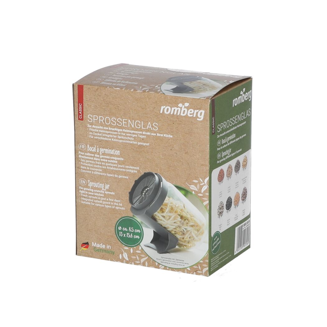 Sprossenglas in Verpackung