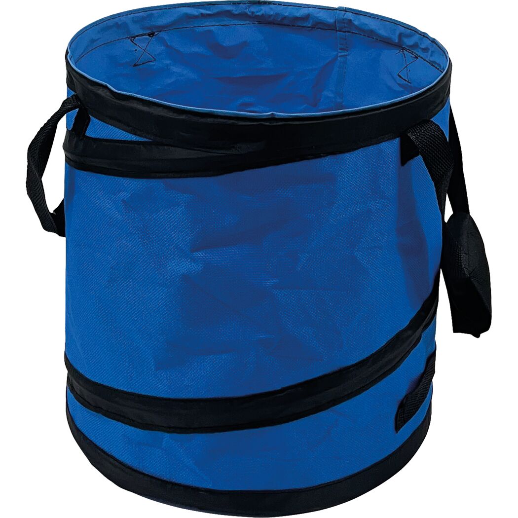Blauer Gartensack mit Henkeln