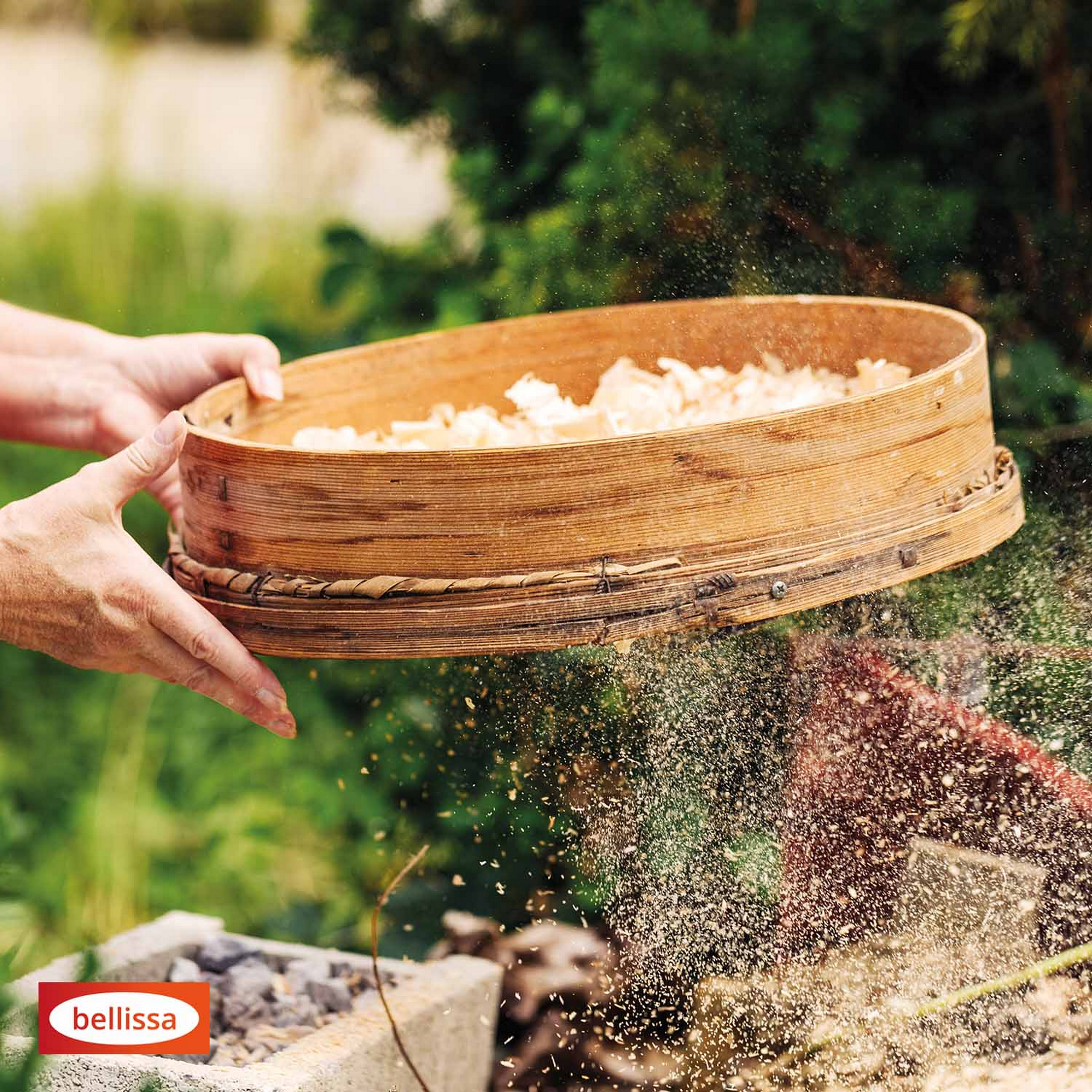 Holzrandsieb Ø 42 x 10 cm