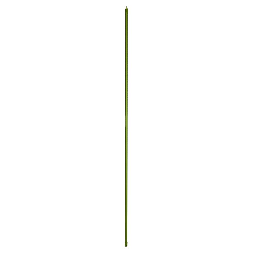Grüner Metall-Pflanzstab
