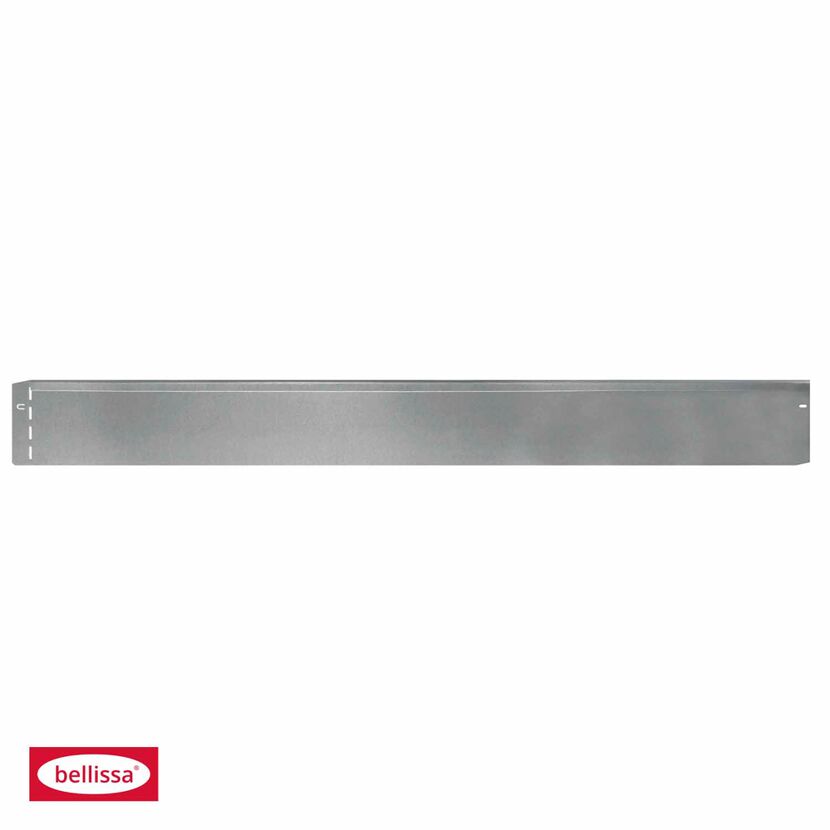 Metall-Rasenkante, 118 cm lang, 12 cm hoch