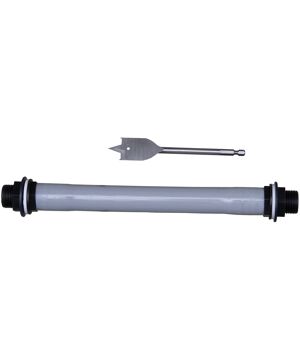 Regentonnen-Verbindungsset mit Bohrer Ø 19 mm (3/4"), 25 cm