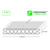 Rettenmeier Premium Bodendiele WPC grau