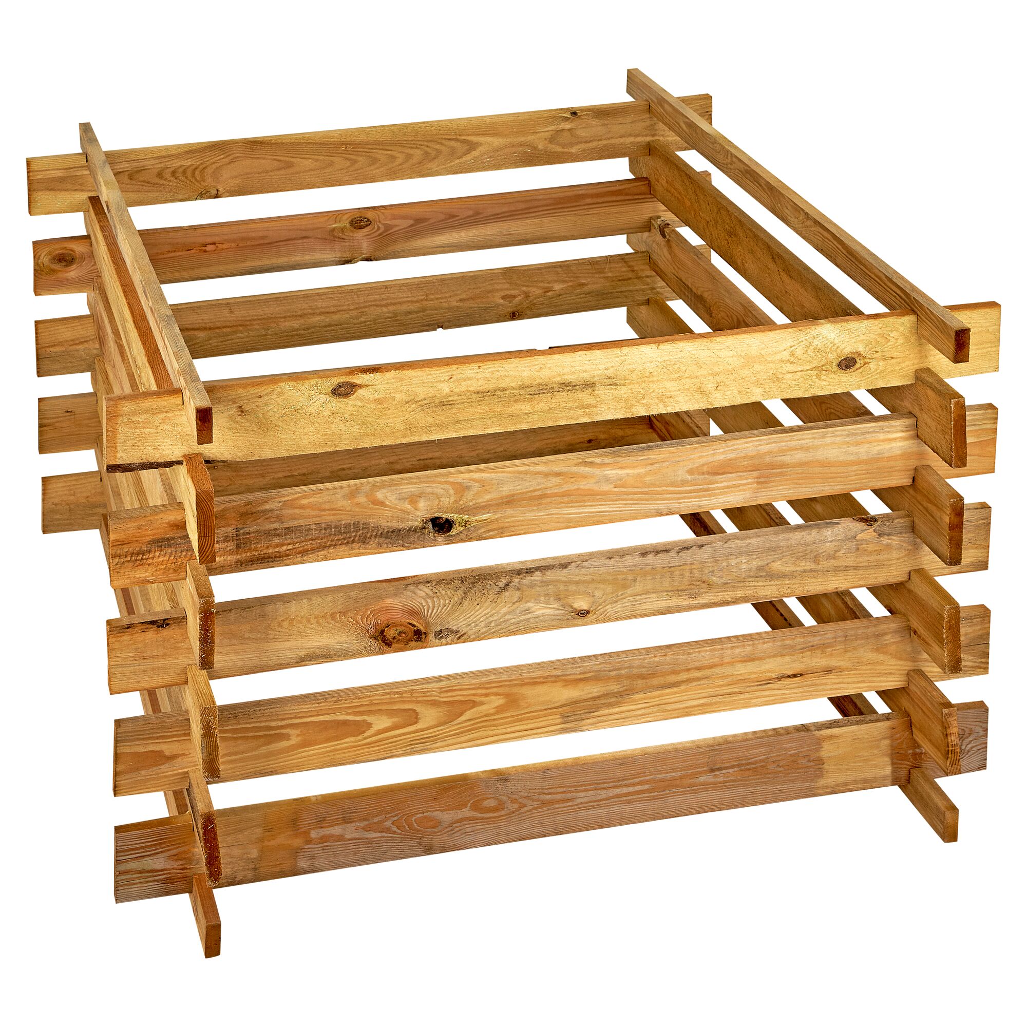 Holzkomposter 100 x 100 x 71 cm