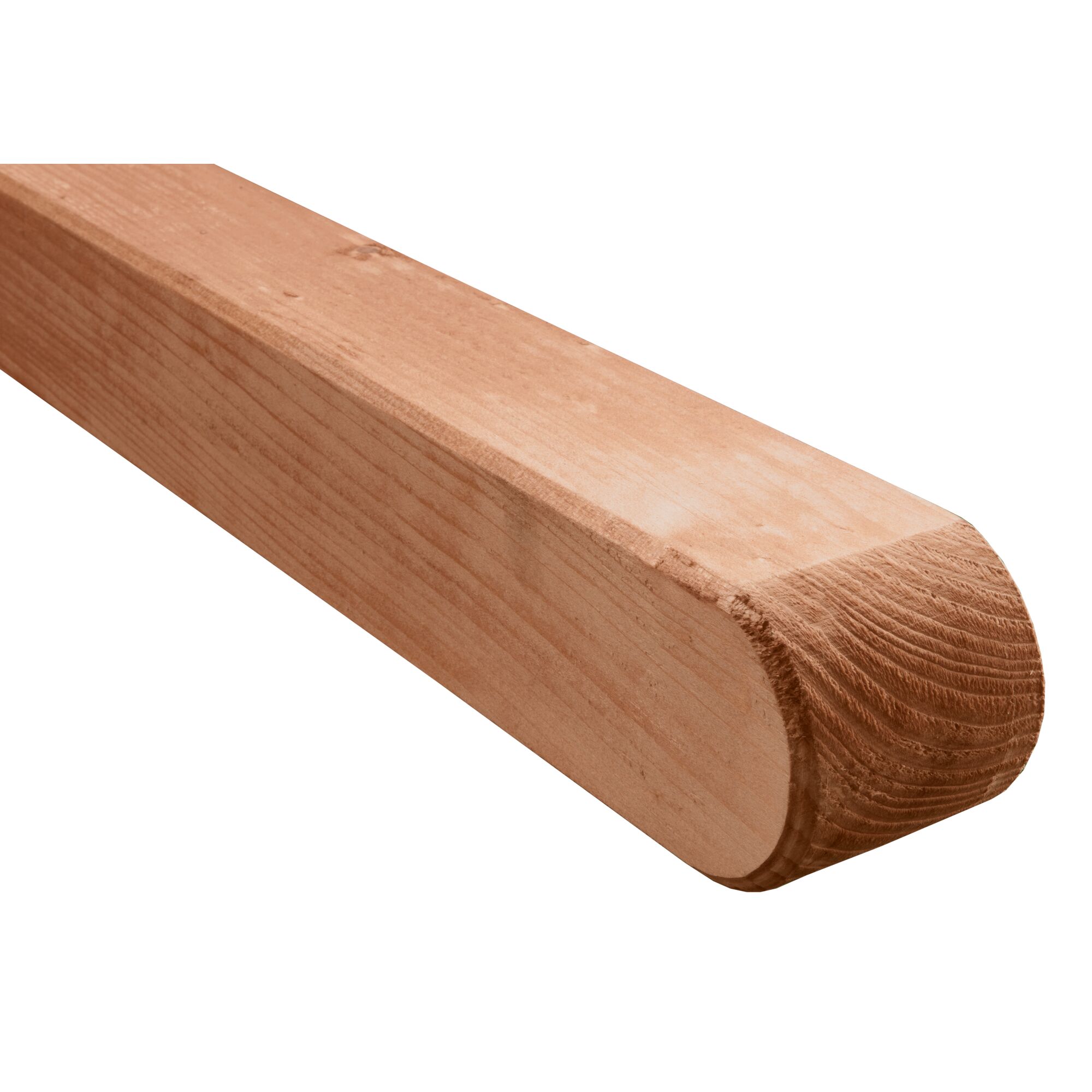 Holzpfosten mit Rundkopf