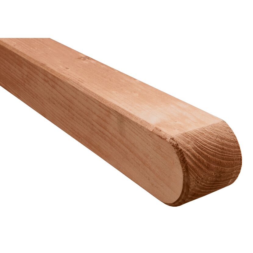 Holzpfosten mit Rundkopf