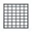 Rankgitter 180 x 180 cm grau