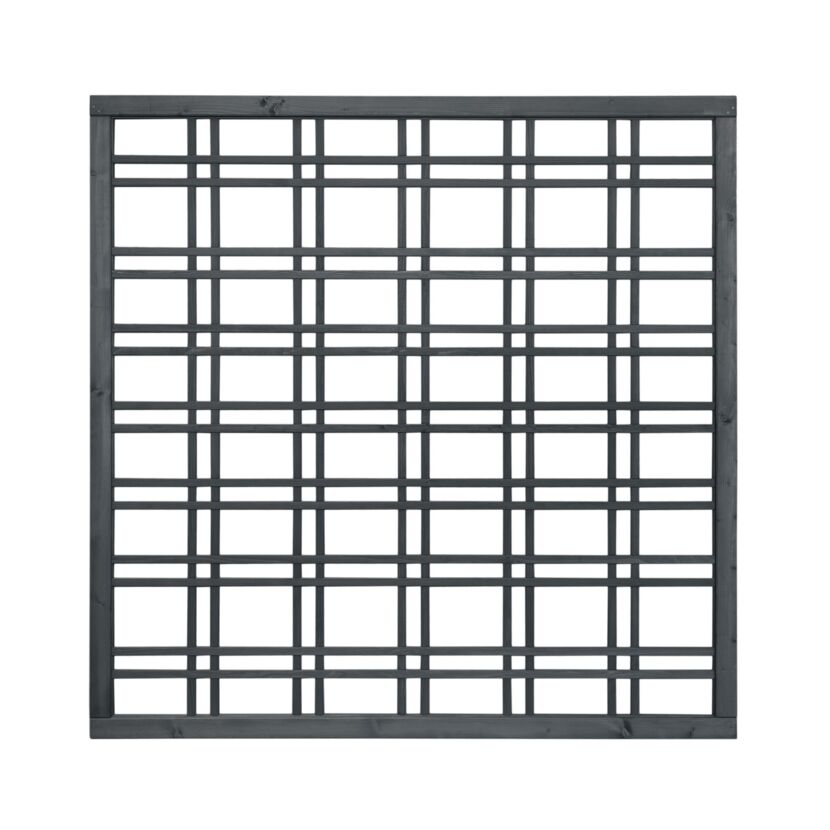 Rankgitter 180 x 180 cm grau