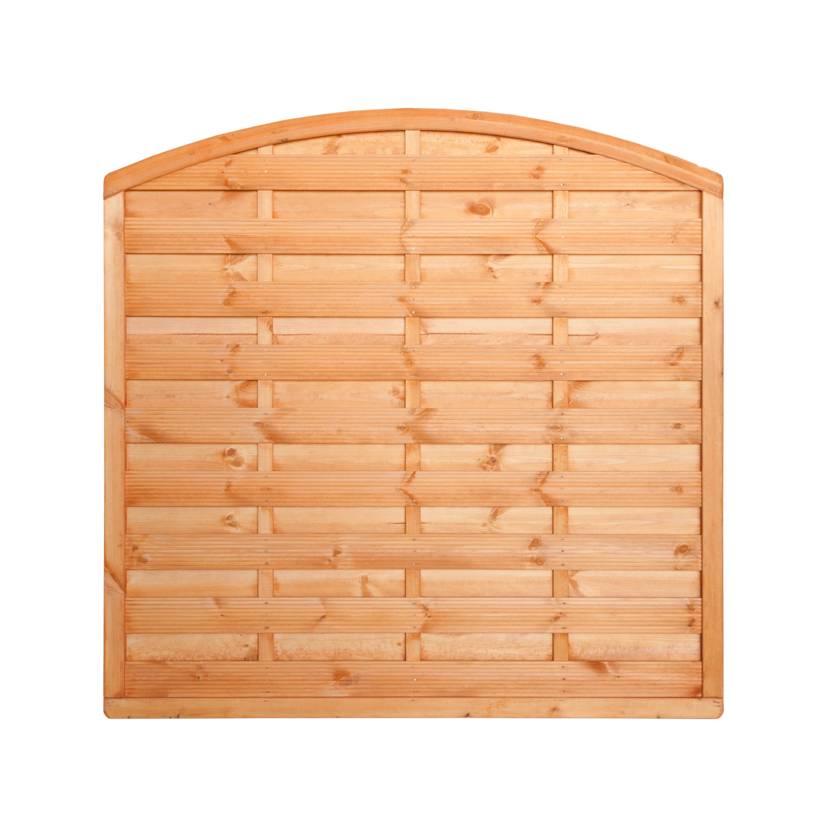 Holz Gartenzaunelement mit Bogen
