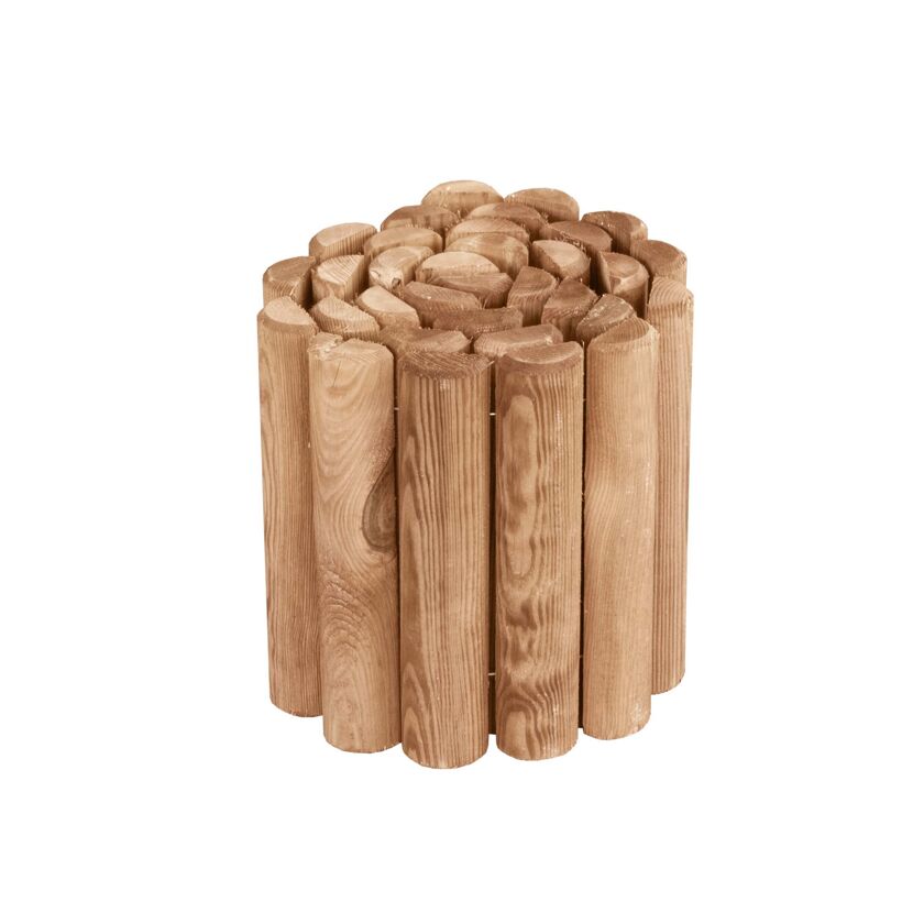 Brauner Rollborder aus Holz