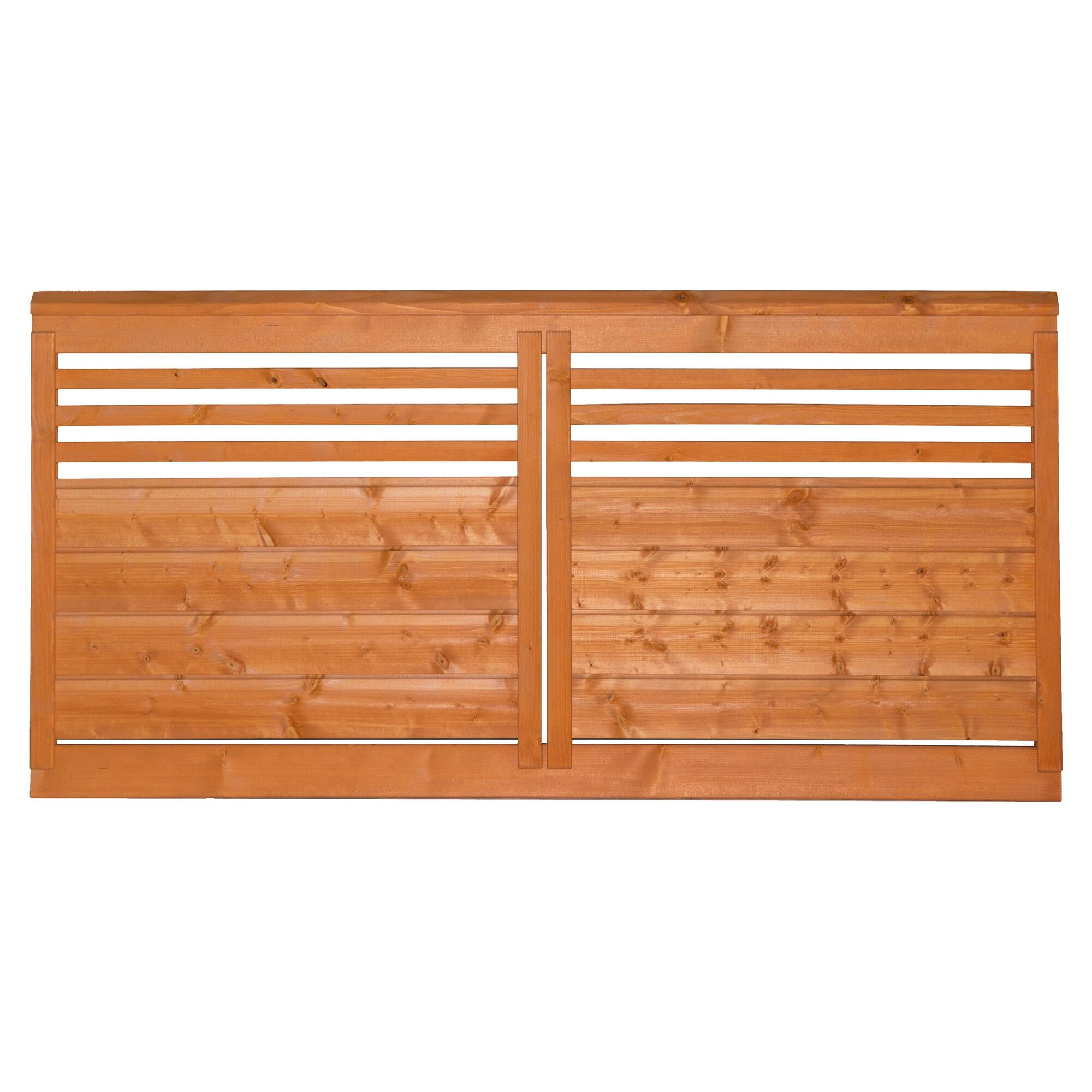 Holzzaun Lindenthal Fichtenholz lasiert 180 x 90 cm