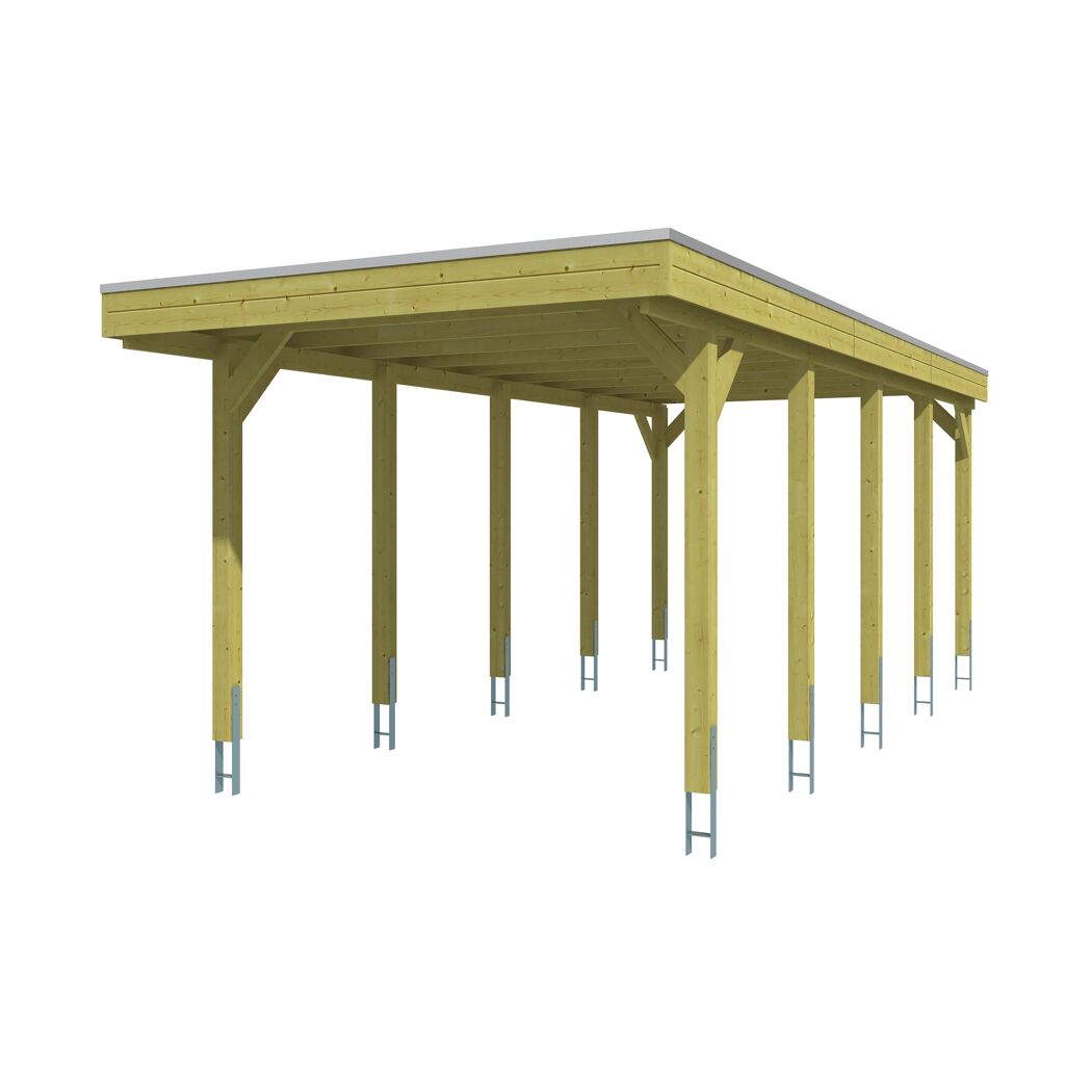 Carport Friesland mit Alu-Dach