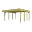 Carport Friesland mit Alu-Dach