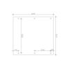 Alu-Dach Emsland 613 x 604 mm
