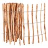 Rollzaun aus Haselnuss 500 x 80 cm