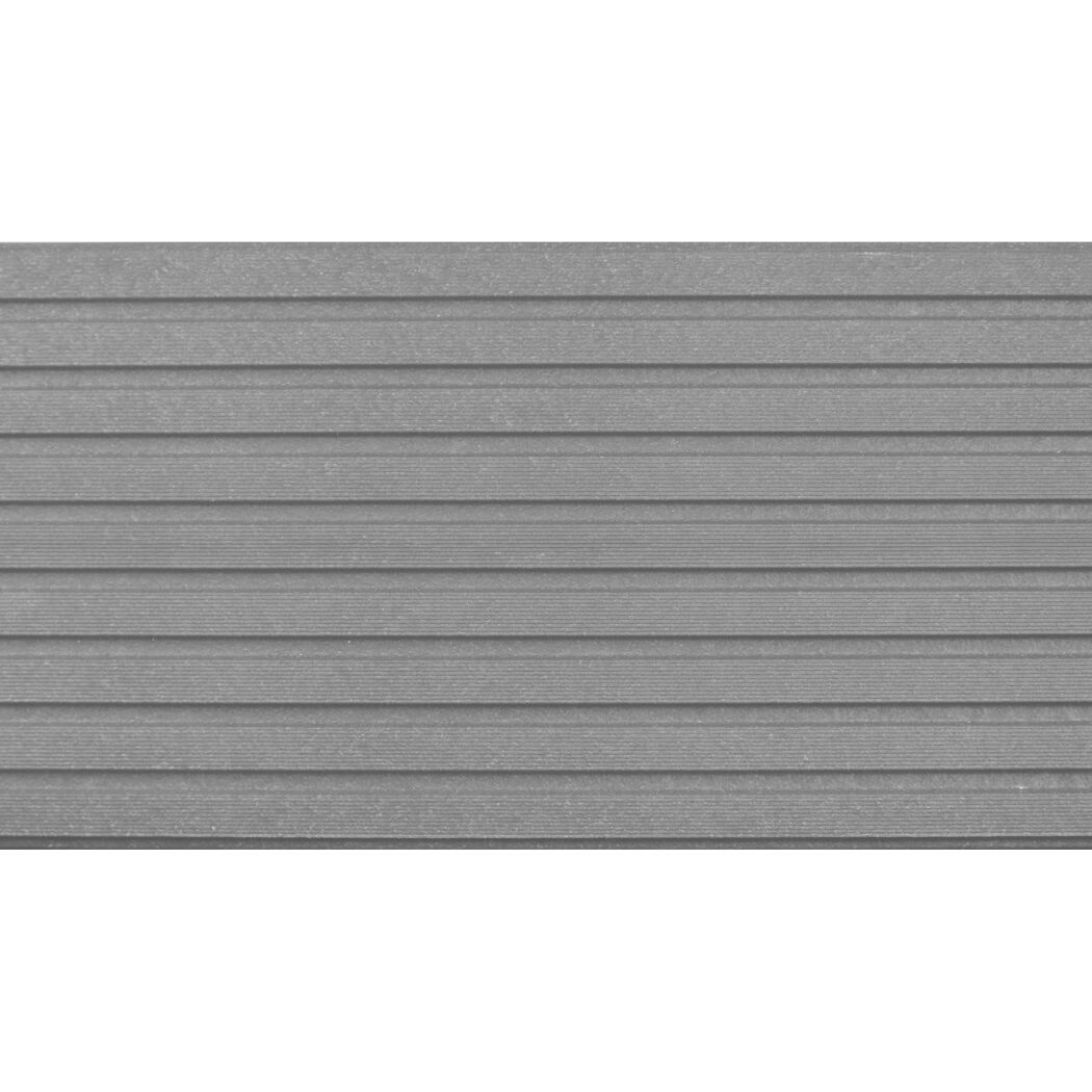 Terrassendiele 'Standard' WPC grau 1000 x 145 x 26 mm